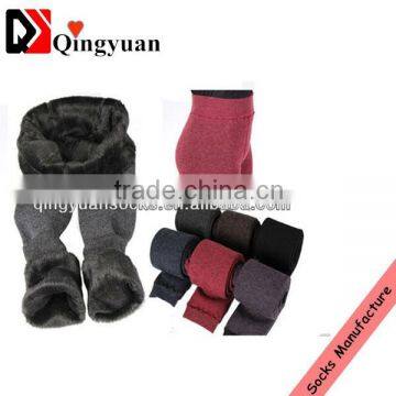 Ladies polyester winter thick legging