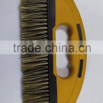 bristle wall brush pure bristle ceiling brush with rubber handle