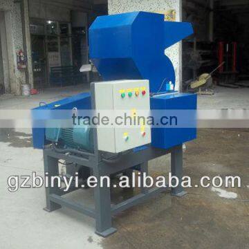 Plastic PE PVC film Crusher+high pressure blower machine,crushing factory