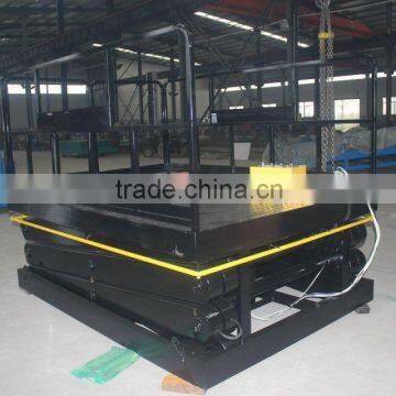 Fixed platform stationary scissor lift tables hydraulic electric