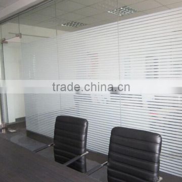 Architecture white stripe frosted glass decorative Window Film