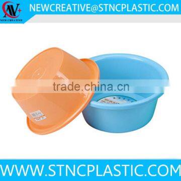 plastic lavatory washbowl pot tub house cleaning washbasin 24cm