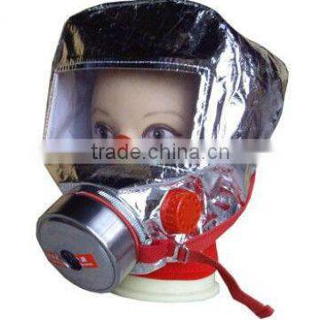 Fire resistant emergency escape smoking hood