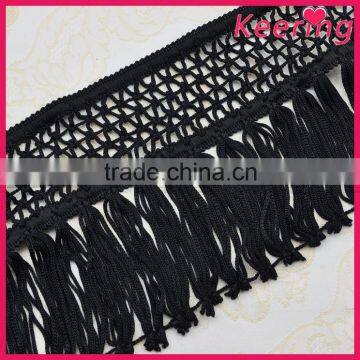 fashion decorative polyester long tassel fringe wholesale WTPB-007                        
                                                                                Supplier's Choice