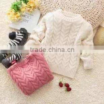 2014 new fashion baby wool sweater design cute baby girl