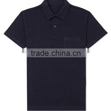 Cotton Plain Polo T-Shirt Short Sleeve Wholesale Polo T-Shirt photo-2