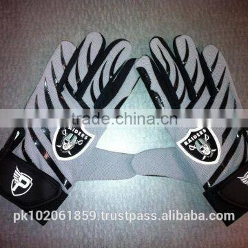 Sublimated American Football Gloves Hot sale american football gloves