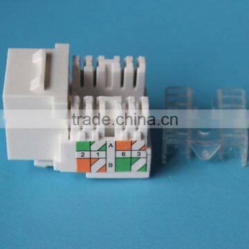 High Quality RJ45 Cat5e Cat6 Keystone Jack photo-3
