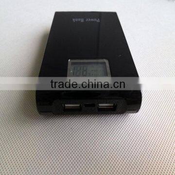 2014 portable popular digital LCD display power bank 8800mAh