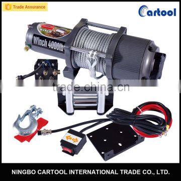 Fast Speed Heavy Duty Electric Winch 12V/24V 4000lbs/car winch/mini 12v electric winch