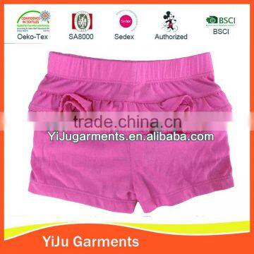 Fashion OEM Pink Baby Icing Ruffle Short Pants, Baby Shorts for Girls