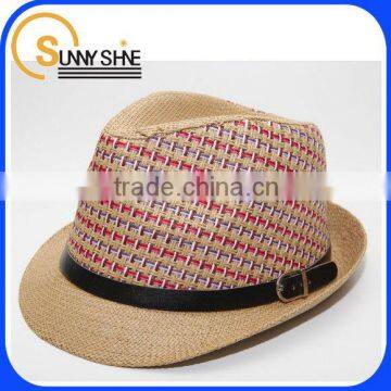 Sunny Shine unisex fashion wholesale Panama children straw cap