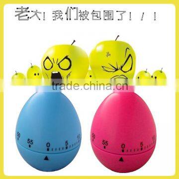 Countdown egg mechanical kitchen timer