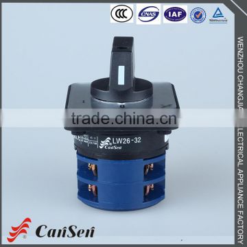 LW26-32 0-1 3P CE certificate cheap best quality mini electric3P rotary switch                        
                                                                                Supplier's Choice