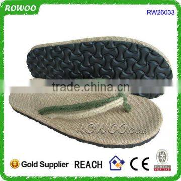 China stylish hemp slip on for women