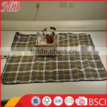 100% Acrylic Rolling Package Picnic Blanket, Waterproof Acrylic Outdoor Picninc Camping Mat, Promotional Outdoor Acrylic Mat