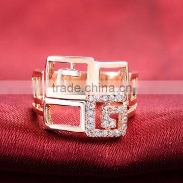 Fashion ring,diamond ring,gold ring