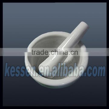 Alumina mortar and pestle