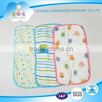 2016Hot 100%Cotton Muslin baby burp cloths