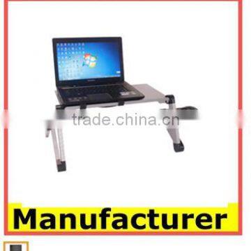 Hot sale foldable Aluminum Nottable Laptop Stand,computer desk,laptop desk