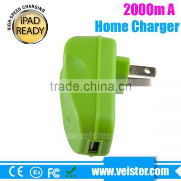 Color us Plug Mobile Phone Usb Wall Charger