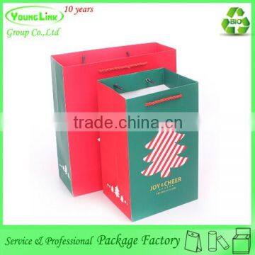 Lovely printing paper christmas tree storage bag