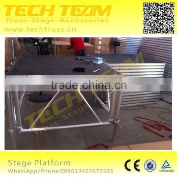 ST3-Stage Adjustable Wedding Concert Stage Decoration photo-3