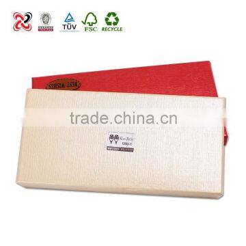 Recycled handmade cardboard suitcase paper foldable box