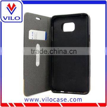 Slim Smart Leather Cover for Samsung S6 photo-3