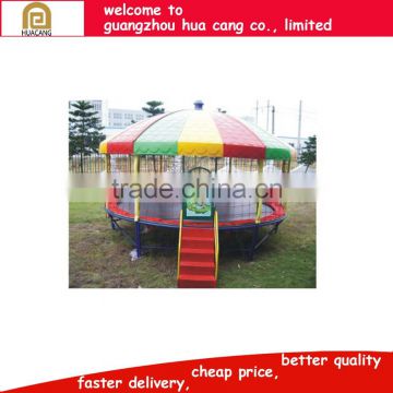 2016 Best selling outdoor Safe leisure trampoline with high quality