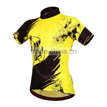 customized top style best quality sublimation biking team jersey