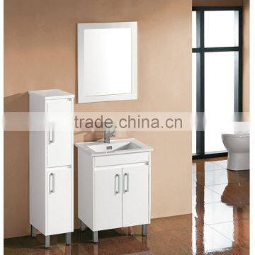 White lacquer modern discount cheapest french bathroom cabinets