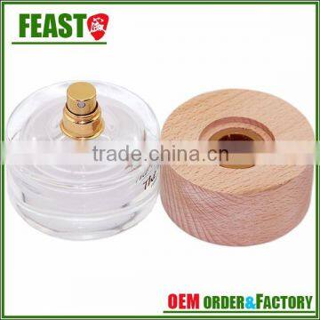 2015 Factory customized perfume round bottle screw caps