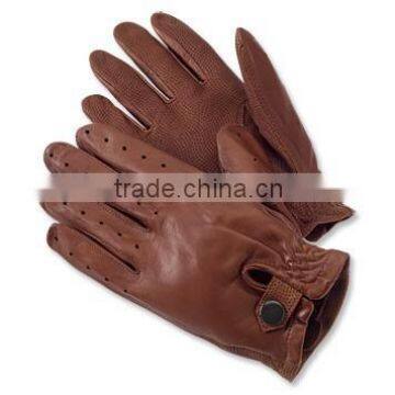 Men's Deerskin Leather Driving Gloves