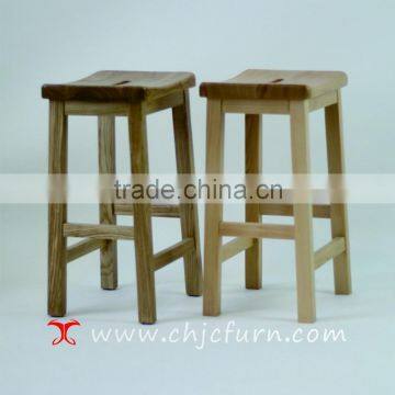 wooden bar stool