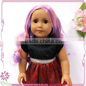 Wig doll Girl Fashion Style 18 inch Cute Dolls For Sale