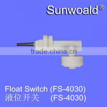 Magnetic plastic water level sensor float switch