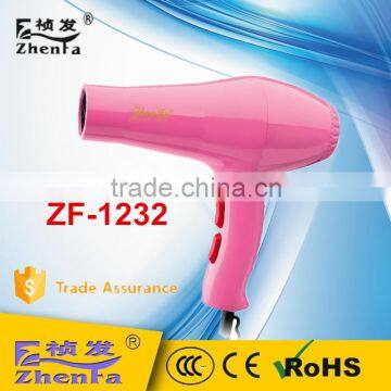 High quality 1000W low temperature hair dryer ZF-1232