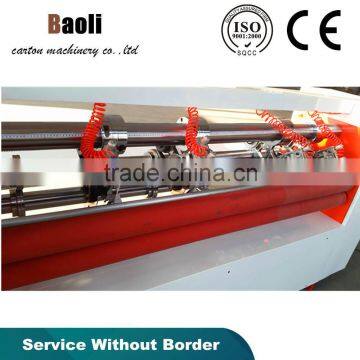 Manual Operate Import & Export Carton Box Forming Manufacture Corrugated Cardboard Thin Knife Slitting the Edge Machine photo-4