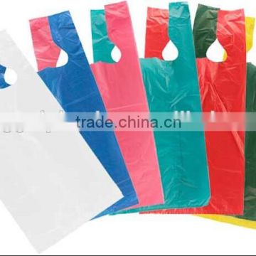 T-Shaped plastic bags,t shirt bag,hdpe plastic bag