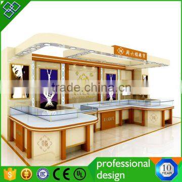 Jewelry Store Wooden And Glass Display Showcase Jewelry Store Interior Decoration Designs photo-5