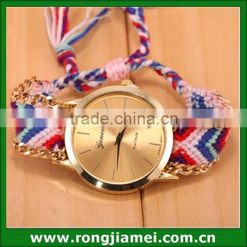 Hot Product Rope Hand Low Cost Woman Latest Hand Watch                        
                                                Quality Choice