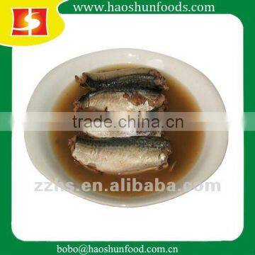 Canned Mackerel Fish in Brine