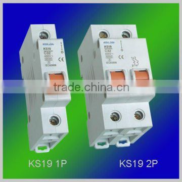 mini circuit breaker mcb for illuminate switch protection/light circuit breaker