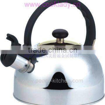 stainless steel(metal) whistling kettle(water kettle,tea kettle,tea pot,teapot,cookware set)