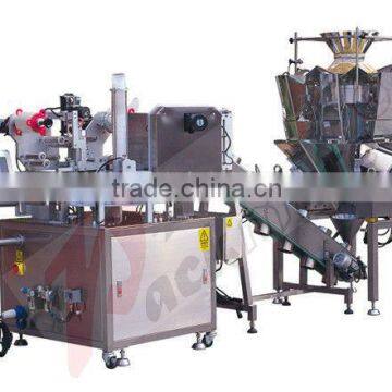 Food cup filling sealing Packaging Line