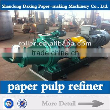 Mechanical pulp refiner, pulp refining machine of paper pulp