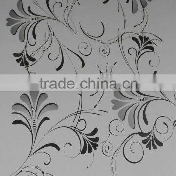 Glass decorative film