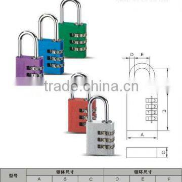 Aluminum Combination Padlock