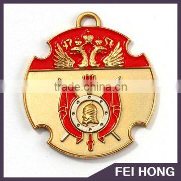 China professional factory round shield shape keychain